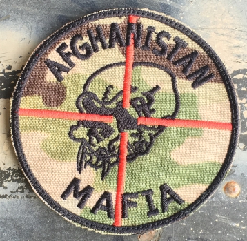 AFGHANISTAN MAFIA Multicam Velcro patch